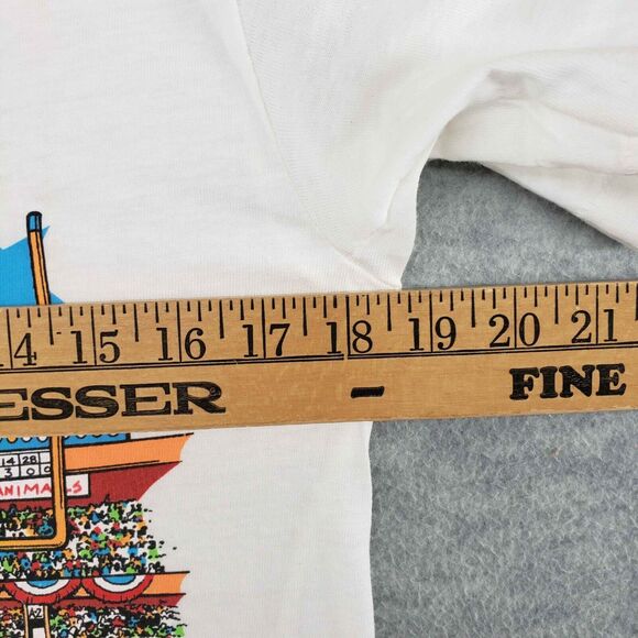 Vintage 1987 Bud Light Spuds Mackenzie Gridiron Frenzy Shirt Mens Small Football - Picture 6 of 8